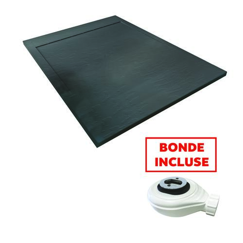 Receveur de Douche Résine de Synthèse Spirit Anthracite 70x90